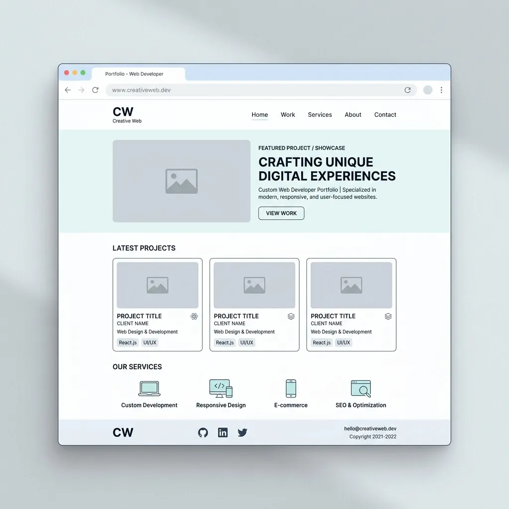 Custom portfolio + technical blog platform